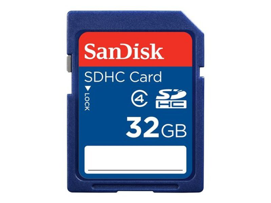 SanDisk 32GB Class 4 SDHC Memory Card