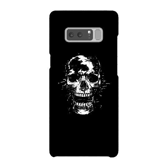 Balazs Solti Skull Phone Case for iPhone and Android - Samsung Note 8 - Snap Case - Matte