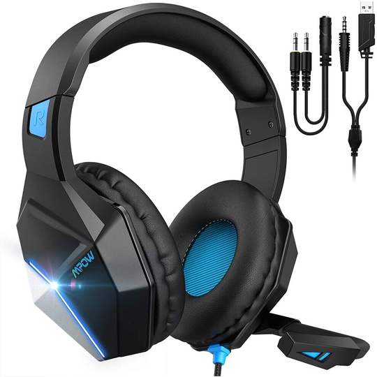 Mpow EG10 PC Gaming Headset FOR PS4,PS5,PC,Xbox One,Switch