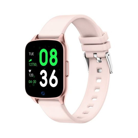 Kingwear Kw17 1.3 Inch Bluetooth Smart Sports Watch Health Care Fitness Tracker Replaceable Strap Pink