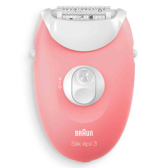 Braun BRASE3176 Silk-epil Epilator - Pink And White
