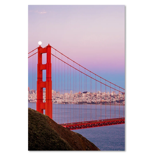 Canvas Print, Cities And Red Architecture 16349
