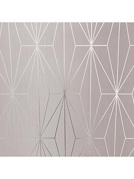 Muriva Kayla Wallpaper - Natural And Silver