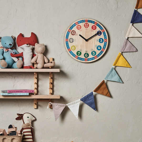 30cm Wooden Silent Wall Clock