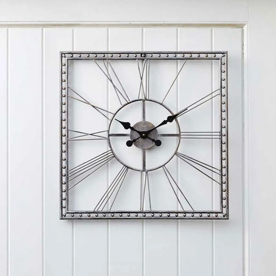 Outside in TimeSquare Garden Clock