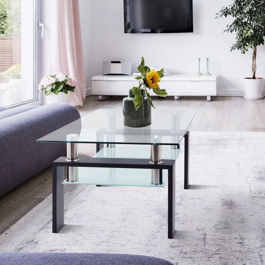 Calton 4 legs Coffee Table with Storage