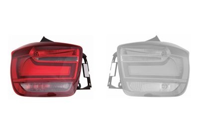 Combination Tail Light 0633933 Van Wezel 0633933