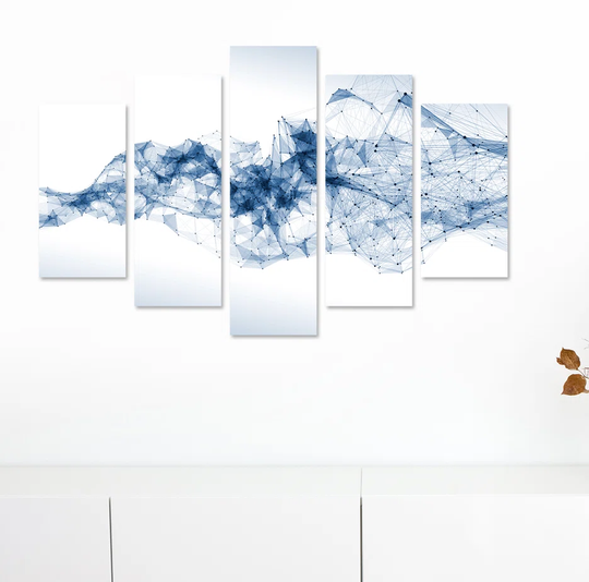 Networks Photographic Art Print Multi-Piece Image on Canvas