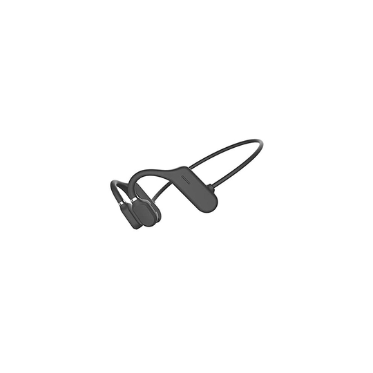 Bluetooth5.0 Bone Conduction Headphones with Mic, Open Ear Headphones Wireless Sweatproof, 6D Surround Sound, Stereo Earphone Over-ear Headsets