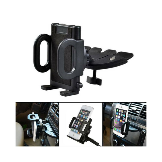 Universal CD Slot Mobile Phone Holder for In Car Stand Cradle Mount