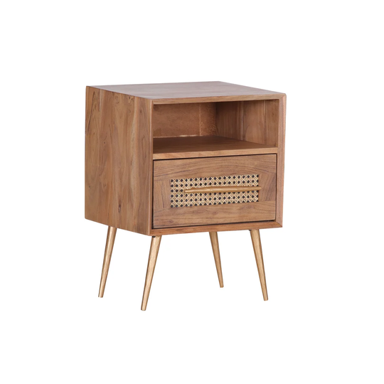 Dungan 1 Drawer Bedside Table