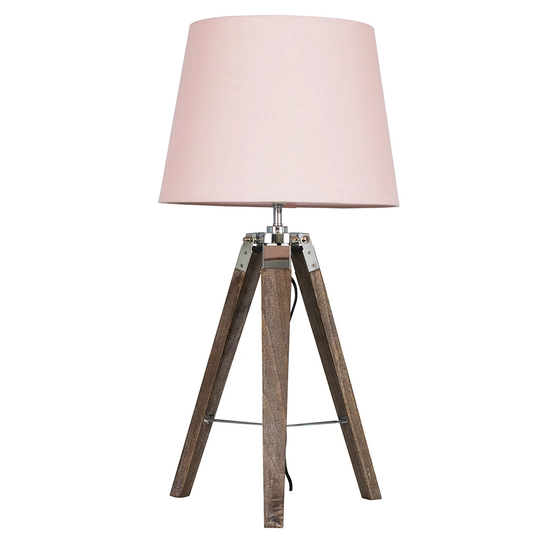 Bella Vista 56Cm Brown Tripod Table Lamp