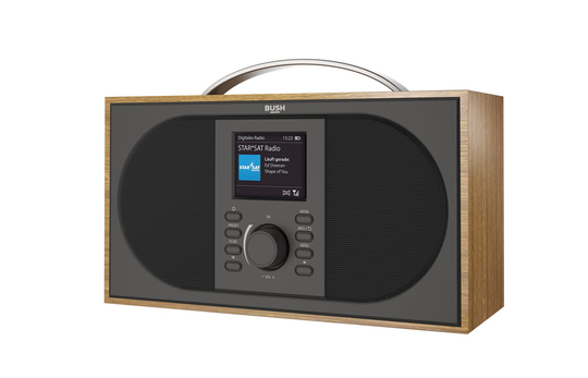 Bush DAB+ FM Radio - Wood
