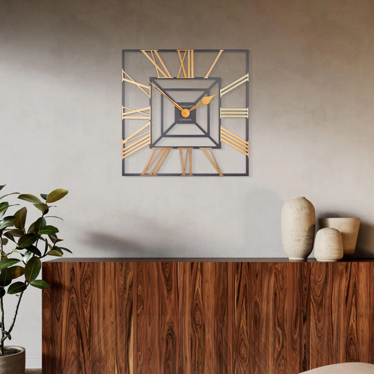 Evening Star Silent Wall Clock
