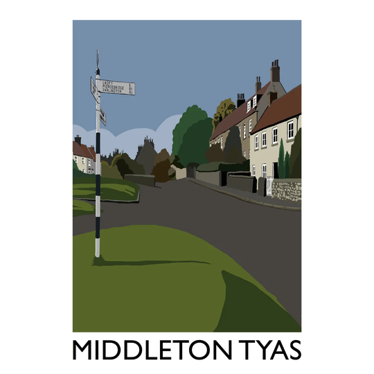 'Middleton Tyas' Graphic Art