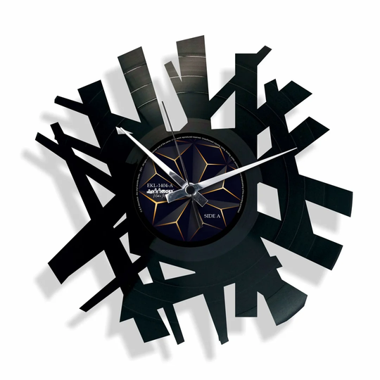 Big Bang Abstract Vinyl 30cm Silent Wall Clock