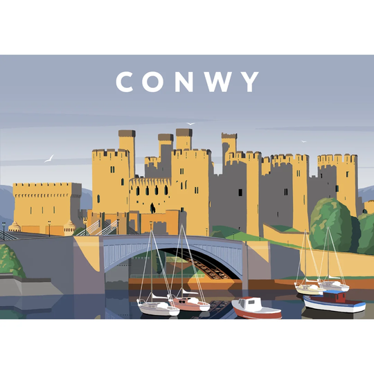 'Conwy' by Richard O'Neil Graphic Art