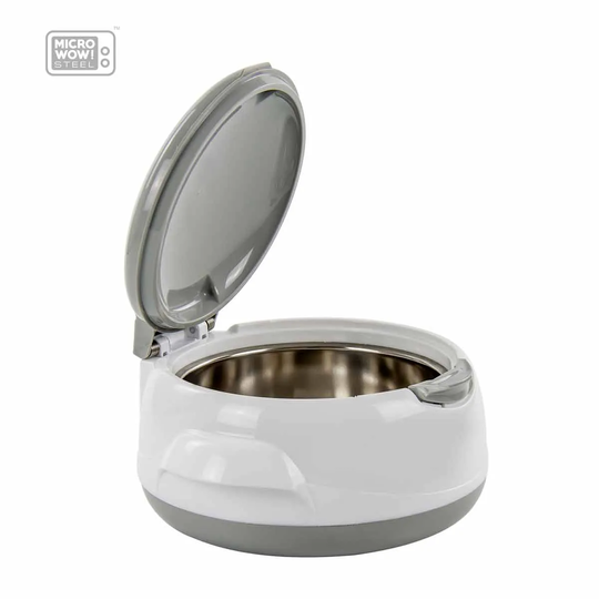 Sq Professional Microwow One-touch 1L Insulated Casserole - White