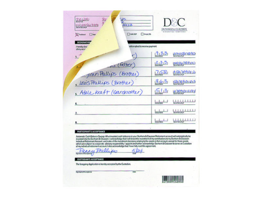 Xerox Premium Digital Carbonless Paper A4 2-Ply Ream White/Yellow