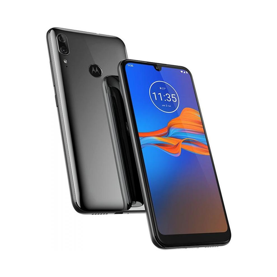 (Unlocked, Polished Graphite) Motorola Moto E6 Plus Dual Sim | 32GB | 2GB RAM