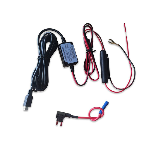 Car Camera Hard Wire Kit- Mini USB Dash Cam 10 Foot Hardwire and Fuse Kit for Dash Camera Power Supply Car Charger GPS Car DVR Power Box (Mini Usb...