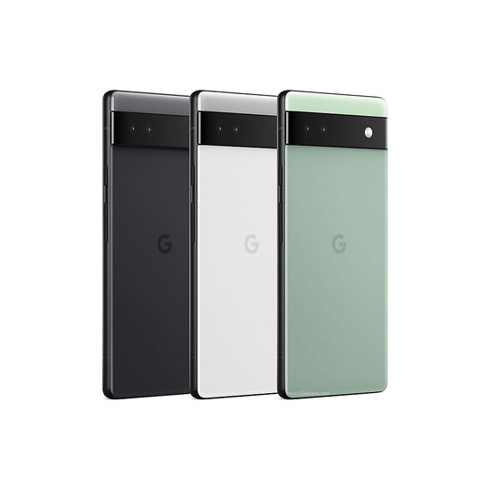 (Unlocked, Charcoal) Google Pixel 6a Single SIM | 128GB | 6GB RAM