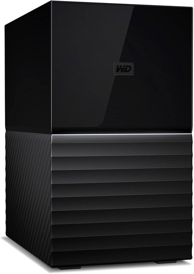 Western Digital 24 TB My Book Duo Desktop RAID USB 3.1 External Hard Drive and Auto Backup Software