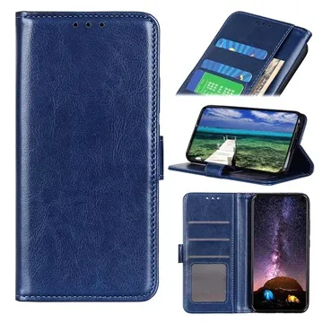 Motorola Moto G Power (2022) Wallet Case with Magnetic Closure - Blue