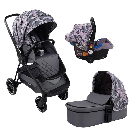 My Babiie MAWMA by Nicole "Snooki" Polizzi "Victoria" Travel System - Pink Camo