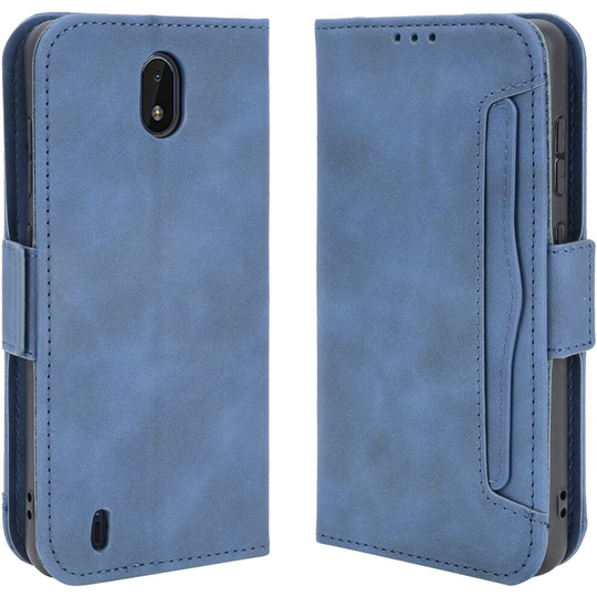 Nokia C01 Plus Case, Premium Leather Folio Flip Wallet Phone Cover with Credit Card Pocket ID Slots Magnetic Closure Kickstand...