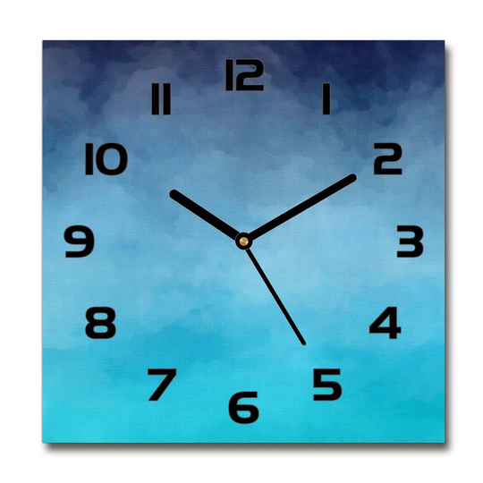 Smoke Silent Wall Clock