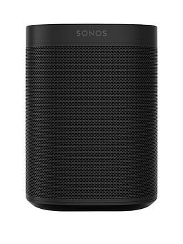 Sonos One - The Powerful Smart Speaker With Voice Control Built In - Black
