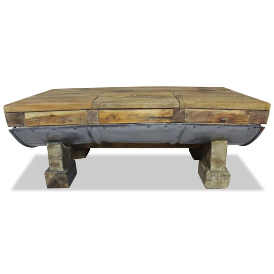 Kempson Solid Reclaimed Wood Coffee Table