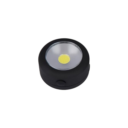 Electralight 3 Watt Cob Round Work Light - LED Hanging Magnet 65216 Inc - light electralight cob led hanging magnet work 65216 inc batteries down