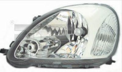 TYC Headlights TOYOTA 20-0354-05-2 811700D080 Headlamp,Headlight