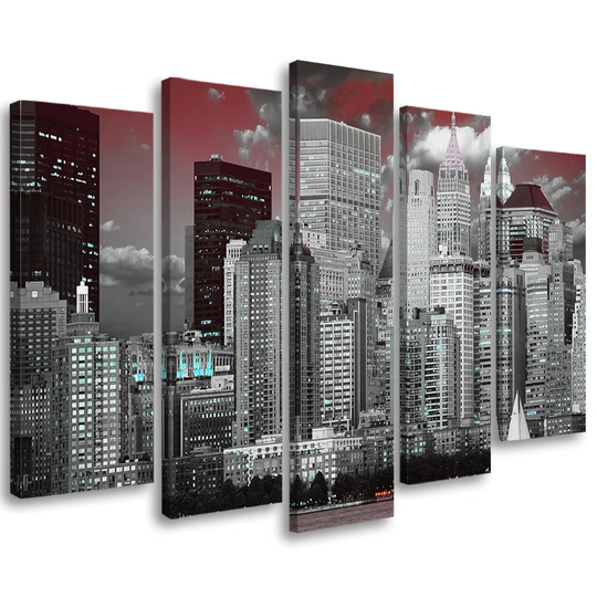 New York Skyline Skyscrapers