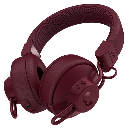 Fresh 'n Rebel Cult On-Ear Wireless Headphones - Red