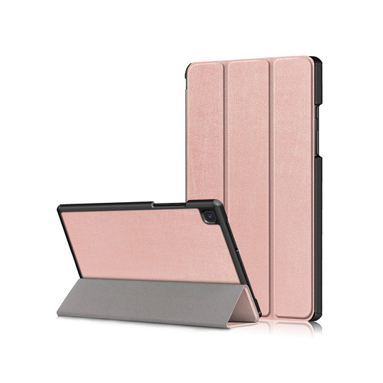 (Rose Gold) Magnetic Smart Cover Foldable Stand Case Folio For Samsung X200 Galaxy Tab A8 10.5