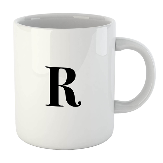 Bodoni Alphabet Mugs - R Mug
