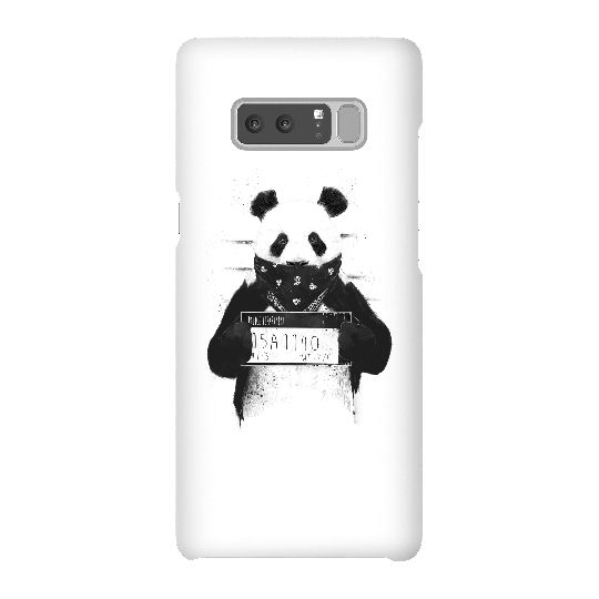 Balazs Solti Bandana Panda Phone Case for iPhone and Android - Samsung Note 8 - Snap Case - Matte