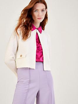 Monsoon Interest Knitted Jacket