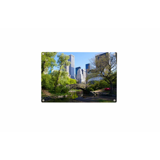 Central Park Magnetic Wall Mounted Photo Memo Board