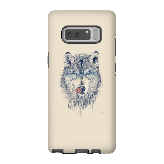Balazs Solti Wolf Eyes Phone Case for iPhone and Android - Samsung Note 8 - Tough Case - Matte