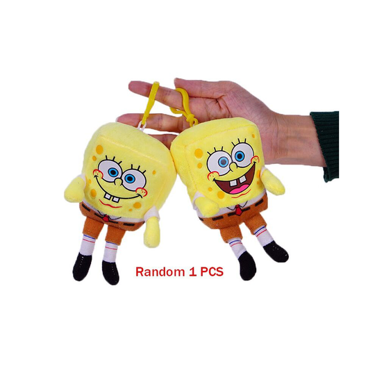 (SpongeBob(Style random)) SpongeBob Patrick Star Plush Keychain Soft Toys