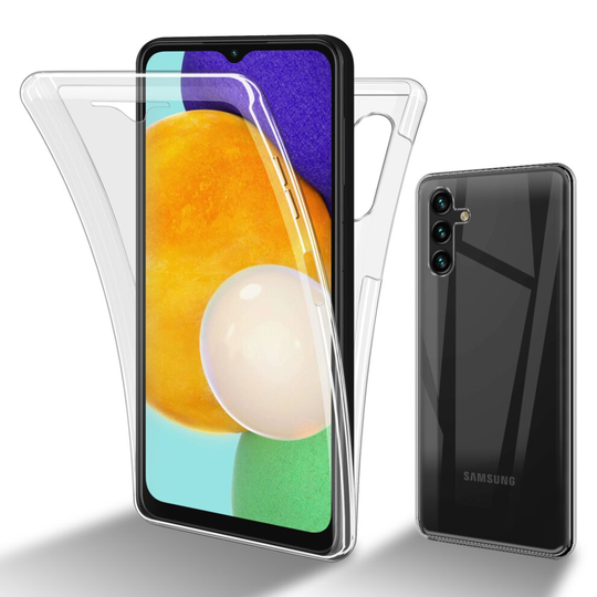 Cadorabo Case for Samsung Galaxy A13 5G - 360 Full Body Mobile Phone Case Front and Back Screen Protection All-Round Protective Cover