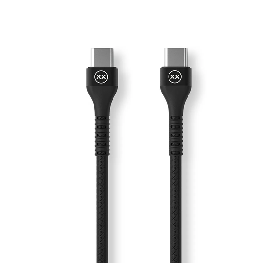 MIXX PD Cable USB Type C to USB Type C 1.2m 60W - Black