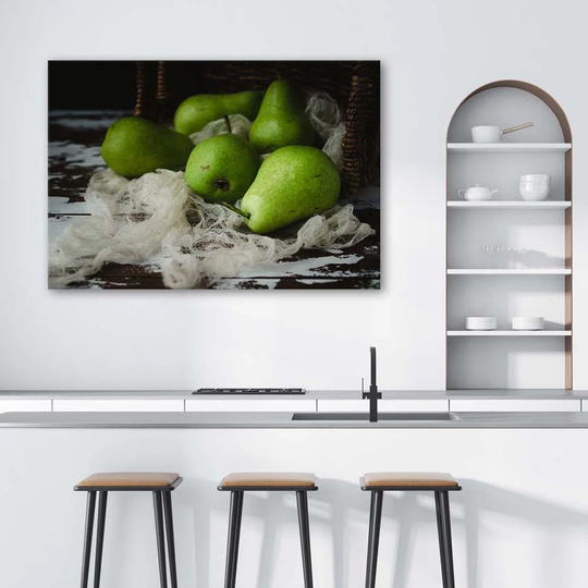 Canvas Print Pear Fruit