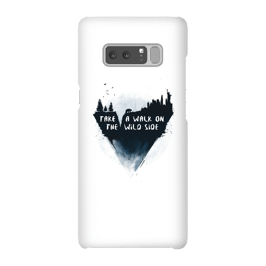 Balazs Solti Take A Walk On The Wild Side Phone Case for iPhone and Android - Samsung Note 8 - Snap Case - Matte