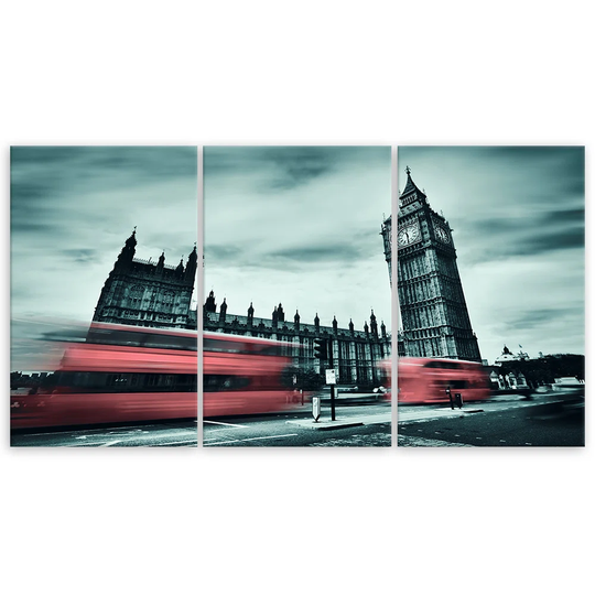 Canvas Print London Bus Big Ben