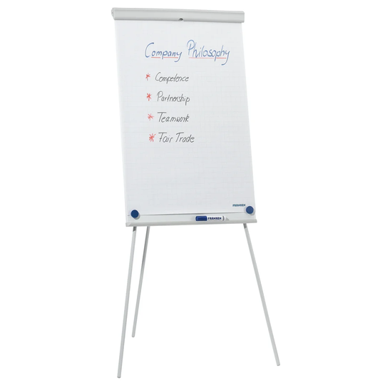 Flipchart X-tra!Line® Standard Tripod Whiteboard 188cm H x 68cm W